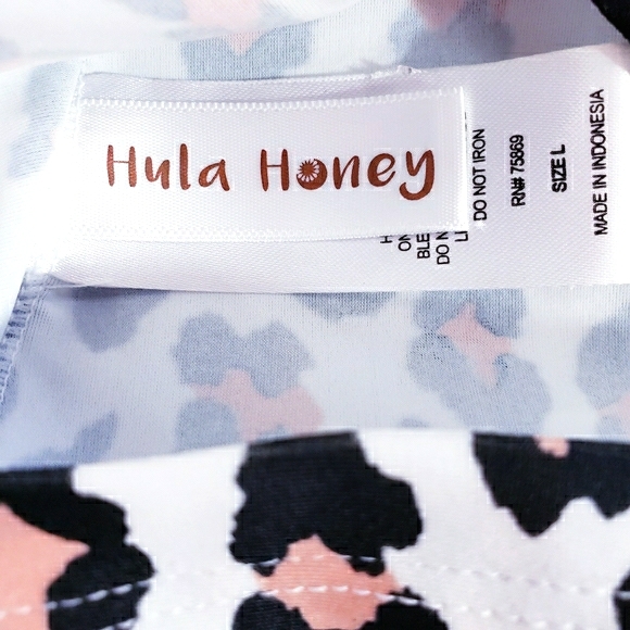 NWOT Hula Honey Animal Print Tankini Swim … - Picture 3 of 12